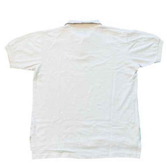 POLO by Ralph Lauren Large Beige Light Brown Short Sleeve Cotton Shirt - Picture 5 of 8